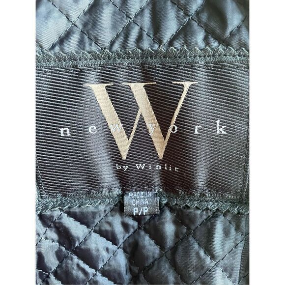 Women’s Genuine Leather Black Soft Jacket Coat Winlit New York Size P/P - Picture 11 of 14